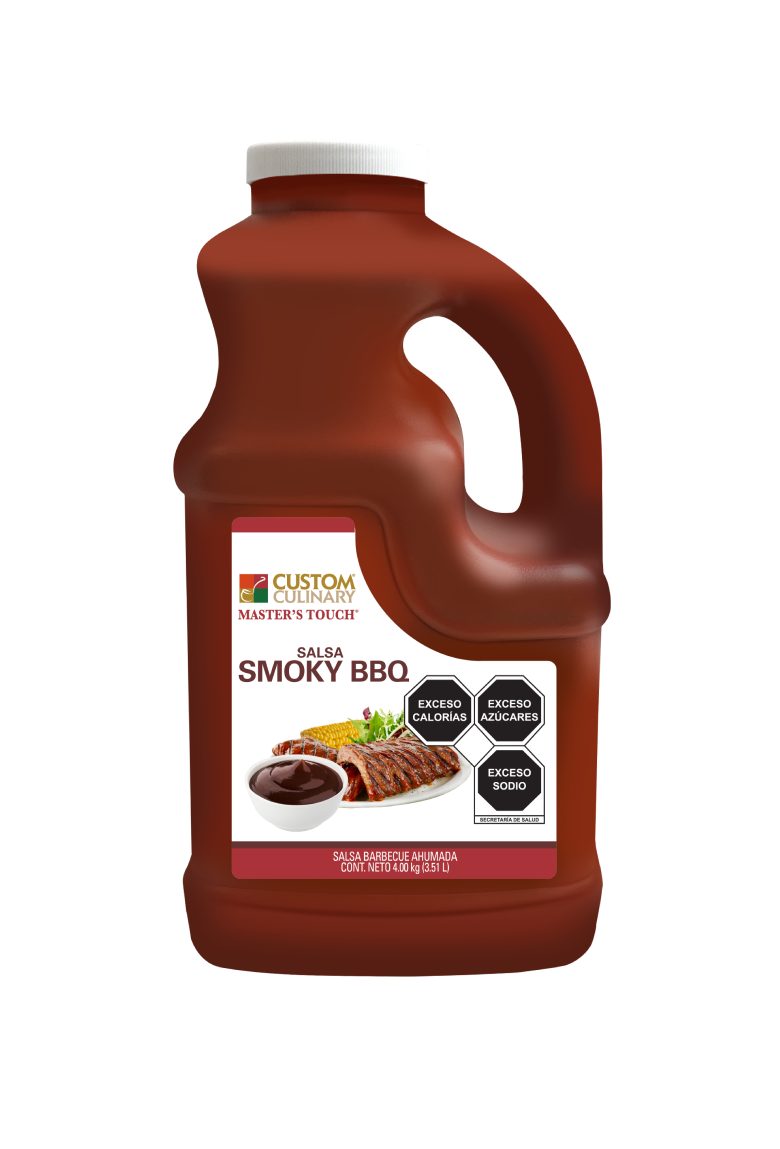 CUSTOM Salsa Smoky BBQ 4 Kg.